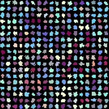 Geometric abstract pattern. Regular polka dot pattern. Stockillustratie