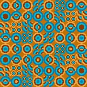 Geometric abstract pattern. Regular polka dot pattern. Illustrazione stock