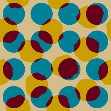 Geometric abstract pattern retro style. Seamless vector pattern. Stock Illustration