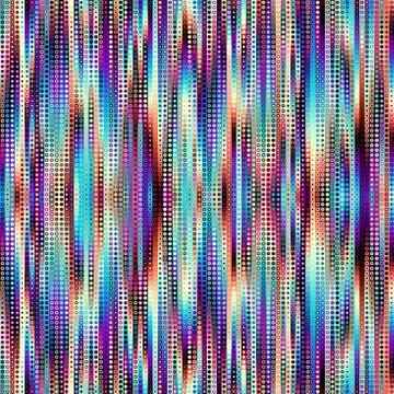 Geometric abstract pattern. Seamless polka dot background. Stock Illustration