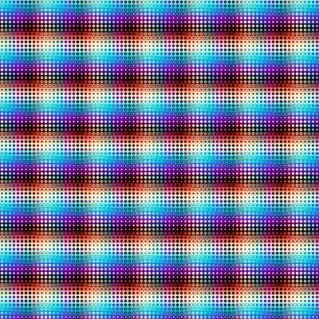 Geometric abstract pattern. Seamless polka dot background. Illustrazione stock