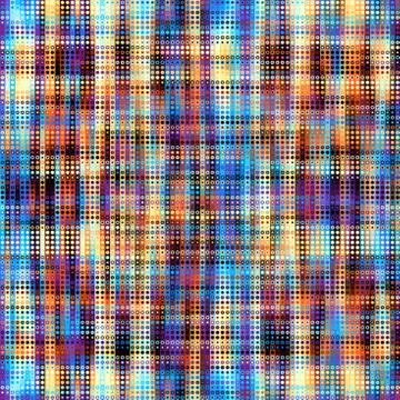 Geometric abstract pattern. Seamless polka dot background. Stock Illustration