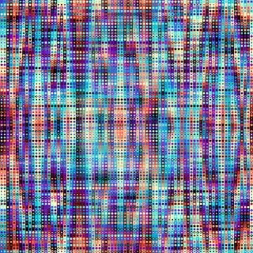 Geometric abstract pattern. Seamless polka dot background. Stock Illustration