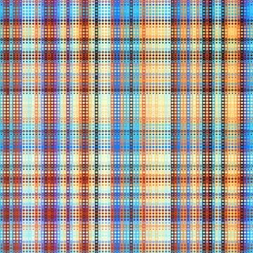 Geometric abstract pattern. Seamless polka dot background. Stock Illustration