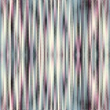 Geometric abstract pattern. Seamless polka dot background. Illustrazione stock