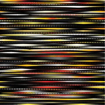 Geometric abstract pattern. Seamless polka dot background. Stock Illustration