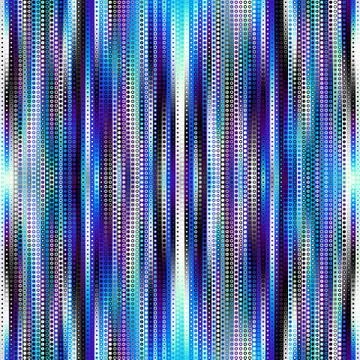 Geometric abstract pattern. Seamless polka dot background. Stock Illustration