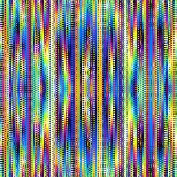 Geometric abstract pattern. Seamless polka dot background. Illustrazione stock