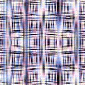 Geometric abstract pattern. Seamless polka dot background. Stock Illustration