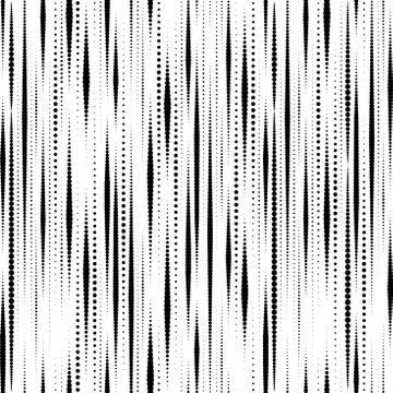 Geometric abstract pattern. Seamless polka dot background. Stock Illustration