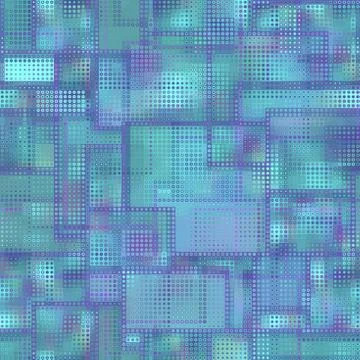 Geometric abstract pattern. Seamless polka dot background. Stock Illustration