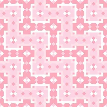 Geometric abstract pattern. Seamless vector background. Stock Illustration