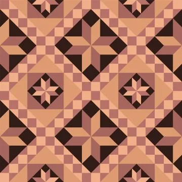 Geometric abstract pattern. Seamless vector background. Stock Illustration