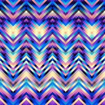 Geometric abstract pattern. Tileable vector image. Stock Illustration