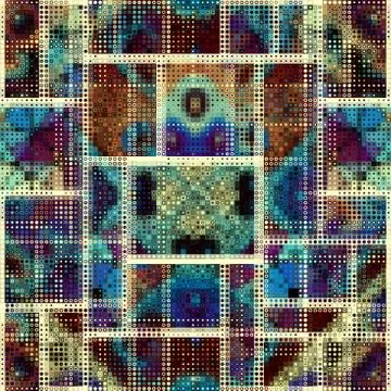 Geometric abstract pattern. Vector Illustration. イラスト素材