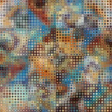 Geometric abstract pattern. Vector Illustration. イラスト素材