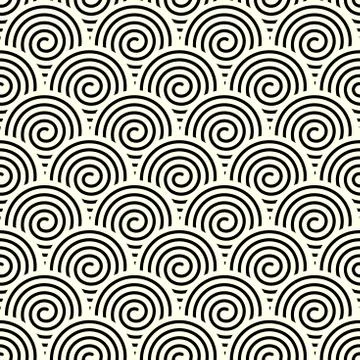 Geometric abstract pattern. Vector image. Vector seamless square image. Illustrazione stock