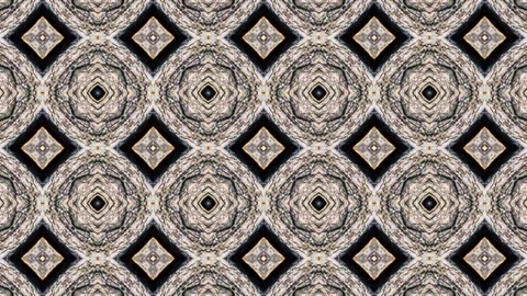 Geometric Abstract Patterns In Continuous Motion Stock Footage 326391480