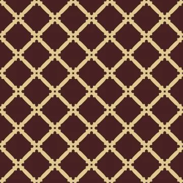 Geometric Abstract Seamless  Grill Stock Illustration