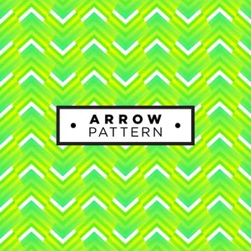 Geometric abstract seamless pattern background, geometric background, arrows  Stock Illustration