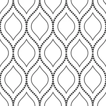 Geometric Abstract Seamless  Pattern Stock Illustration