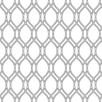 Geometric Abstract Seamless  Pattern Stock Illustration