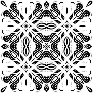 Geometric Abstract Seamless  Pattern Stock Illustration