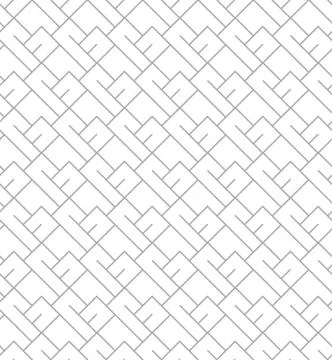 Geometric Abstract Seamless Pattern Stock Illustration