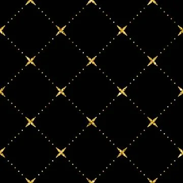 Geometric abstract seamless pattern. Stock Illustration