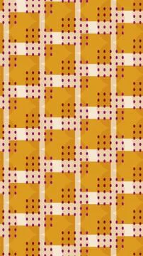 Geometric abstract seamless pattern. Stylish fantasy texture with square shape Stock Illustration