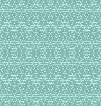 Geometric abstract seamless pattern. Stylish fantasy texture with hexagon shapes Stock Illustration