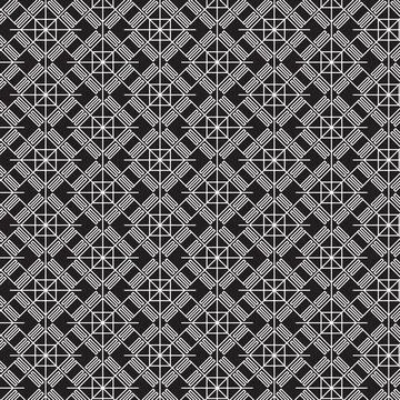 Geometric abstract seamless patterns, hexagonal graphic design modern shape.. Stock Illustration