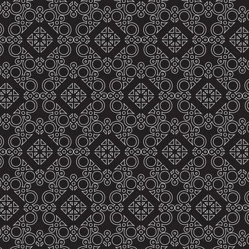 Geometric abstract seamless patterns, hexagonal graphic design modern shape.. Illustrazione stock