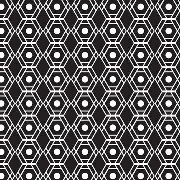 Geometric abstract seamless patterns Stock Illustration
