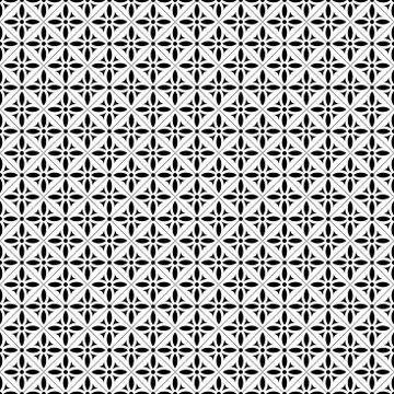 Geometric abstract seamless repeating vector ornament with diagonal dotted lines Illustrazione stock