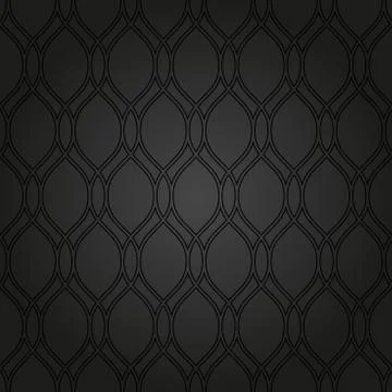 Geometric Abstract Seamless Vector Dark Pattern Stock Illustration
