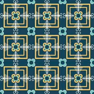 Geometric abstract seamless vector pattern. Decorative surface background. En イラスト素材