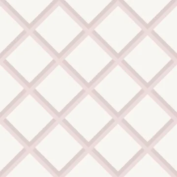 Geometric Abstract Seamless Vector Pink Pattern with Rhomuses Illustrazione stock
