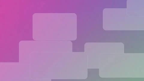 Geometric abstract shapes layered gradient purple background Stock Illustration