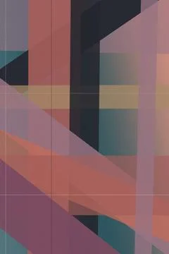 Geometric abstract shapes with soft gradient colors and modern lines create.. Stock Illustration