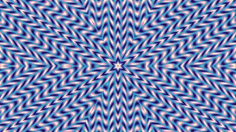 Geometric abstract star pattern with vibrant colors and pixel art style ill.. Stock Illustration