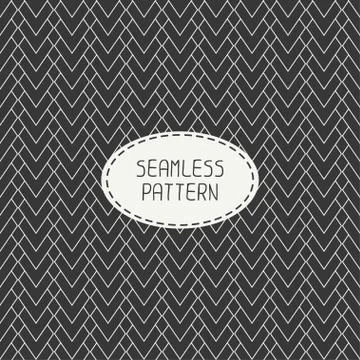 Geometric abstract striped seamless pattern with chevron. Paper for scrapbook Stock Illustration