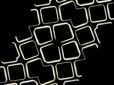 Geometric Abstract Tech Pattern Digital technique style futuristic tech a... Stock Photos