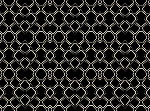 Geometric abstract tech pattern Illustrazione stock