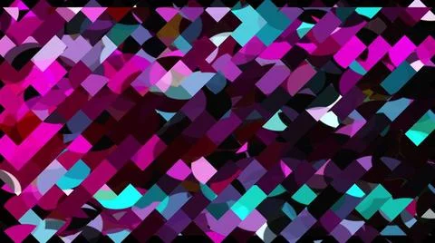 Geometric abstract tracery Rectangular tiles and 3d render round textures ... 写真素材