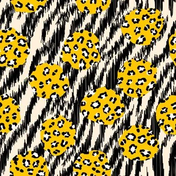 Geometric abstract triangles pattern. Afro style. Seamless vector image. Stock Illustration