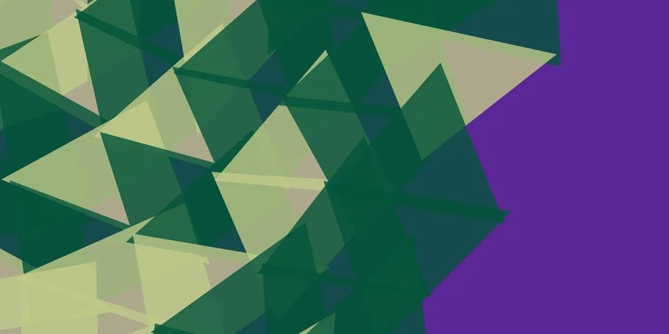 Geometric abstract triangles pattern design Stock Illustration