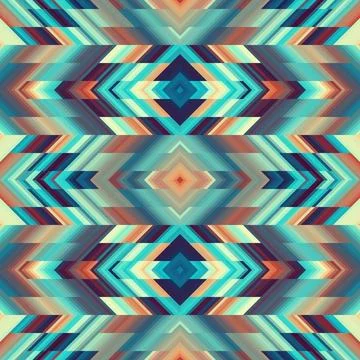 Geometric abstract triangles pattern. Seamless vector image. Illustrazione stock