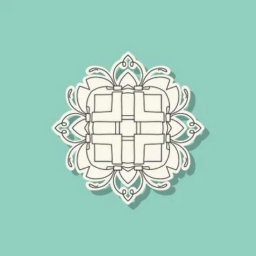 Geometric Abstract Vector Background. Stock Illustration