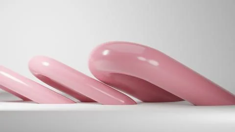 Geometric abstraction for background. 3D rendering. Stock Photos